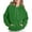Green, variant on Women's Hoodies Pullover Drawstring Hooded Sweatshirt Solid Color Loose Fall Sweatshirt Long Sleeve Tops Comfy Trendy Clothes (Beige,L)