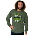 thumbnail image 5 of Fishing On Trail Chasing Tail Fisher Men's Long Sleeve Tee T Shirt Brisco Brands S, 5 of 6