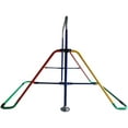 thumbnail image 3 of Kids Jungle Foldable Deluxe Child 4-in-1 Multi Colour Climb & Playground Gymnastics Playset, 3 of 8