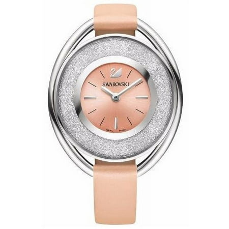 Swarovski Women's Crystalline Oval Light Rose Watch 5158546