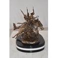 thumbnail image 5 of Nifao Coming Thru the Rye Remington Replica Bronze Statue – Bronze Statue, Home Decor, 13"L x 12"W x 14"H, 5 of 12