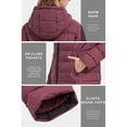 thumbnail image 5 of Orolay Women's Short Puffer Jacket Stand Collar Down Coat, 5 of 6