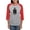 Heather/Red, variant on CafePress - Phi Sigma Pi Black Shield Long Sleeve T Shirt - Womens Baseball Tee
