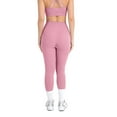 thumbnail image 5 of YITTY Active Women's UltraLuxe High-Waist Pocket Legging, Athleisure, 4-Way-Stretch, Pink Sorbet, S, Regular | 27" Inseam, 5 of 8