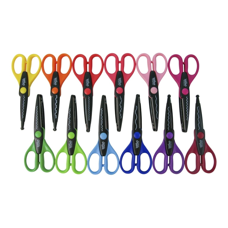Westcott Carbo Titanium Scissors, 9, Bent, for Craft, White and Green,  1-Count