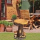 thumbnail image 3 of Baño De Pájaros Al Aire Libre, Comedero De Pájaros Decorativo Para Gatos, Bandeja De Bañera Estable, 3 of 8