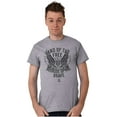thumbnail image 4 of Land of the Free Because of the Brave Men's Graphic T Shirt Tees Brisco Brands L, 4 of 4