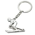 thumbnail image 1 of PVCS Porte-Clés Sports d'Hiver Ski Snowboard Porte-Clés Jeux Petit Cadeau, 1 of 4