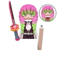 thumbnail image 1 of Bloques de construcción de dibujos animados de Demon Slayer, minifiguras de acción, muñecos, juguetes, Tanjiro, Nezuko, Zenitsu, Inosuke, Kanao, Sanemi, 1 of 4