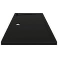 thumbnail image 2 of vidaXL Rectangular ABS Shower Base Tray Black 70x120 cm, 2 of 4