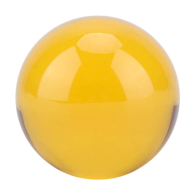 Whataatahia Esfera de bola de cristal ámbar Febgshui, regalo de decoración para el hogar y la Oficina