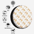 thumbnail image 6 of Kdxio Corgi with Hearts for Tire Cover Wheel Protectors Tyre Covers Weatherproof Wheel Covers Universal Fit for Trailer Rv SUV Truck Camper Travel Trailers 14 inch, 6 of 8
