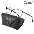 thumbnail image 2 of Cyxus Filtro de Luz Azul Gafas Lentes de Computadora para Hombres y Mujeres Anti Tensión de Ojos Bloquear Ultravioletas Lentes Claros Cyxus Style, 2 of 8