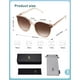 thumbnail image 5 of Gafas de sol SOJOS Classic Round SJ2067 Crystal Brown/Brown Lens, 5 of 5