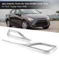 thumbnail image 1 of Acouto 2pcs Front Air Vent Outlet Cover Trim For Yaris VIOS XP150 2013-2018, 1 of 8