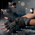 thumbnail image 2 of Workout Gloves Mens And Women Weight Lifting Gloves, 2 of 5
