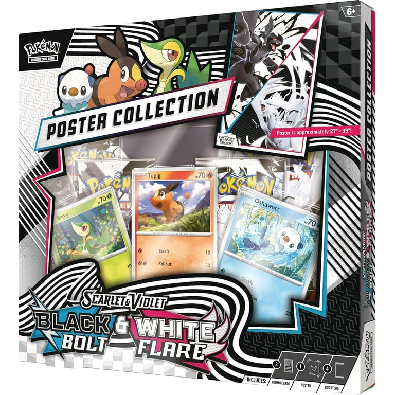 Pokemon TCG Scarlet & Violet 10.5 Unova Poster Collection Box - 4 Packs -  Walmart.com
