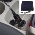 thumbnail image 3 of Manta calefactora eléctrica, manta calefactora portátil de carga de coche de 12V, manta calefactora para coche, grado profesional, 3 of 8