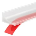 thumbnail image 1 of Umbral de ducha Zehiels, 170 cm, silicona, color blanco, 1 of 8