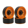 thumbnail image 1 of Xingzhi Shock-proof Metal Wheel Rims For 1/10 CC01 Crawler RC Car Accessories RC Hop-ups Golden, 1 of 6