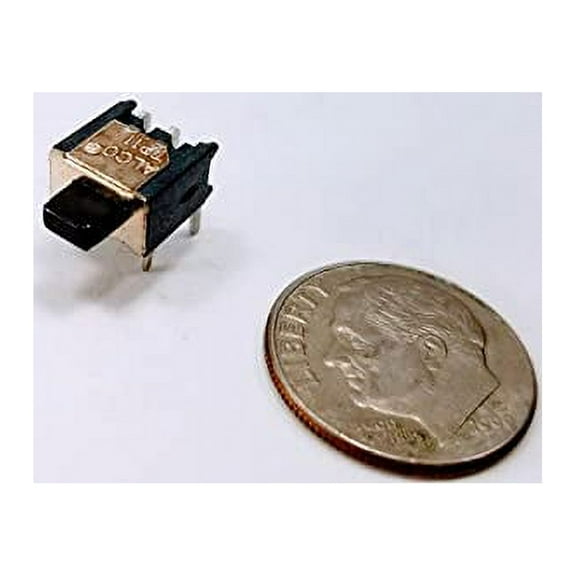 Alco SPDT (Normally Open/Normally Closed) Tiny Push Button Switch B-379
