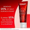 thumbnail image 3 of Colgate Optic White Stain Fighter Stain Removal Toothpaste, Fresh Mint Gel, 90 mL, 90 mL, 3 of 4