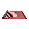 thumbnail image 2 of Ahgly Company Indoor Square Abstract Red Contemporary Area Rugs, 8' Square, 2 of 4