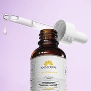 Skin Deva 20% Vitamin C Face Serum with Hyaluronic Acid, Vitamin E & Ferulic Acid for Hydration & Brightening Support, 1 fl oz