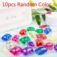 thumbnail image 1 of 10/20/50 Color Lavandería Bola Bolas de gel Fragancia de larga duración Lavandería Cápsulas/10pcs color mezclado/ kaili Sencillez, 1 of 5