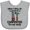 AC-Heather Grey, variant on Inktastic Future Carpenter Builder Like Daddy Boys Baby Bib