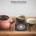 thumbnail image 4 of FUTUREORYY 1 Set Coaster for Desk Multi Color Absorbent Design for Tea Lovers ABS, 4 of 8
