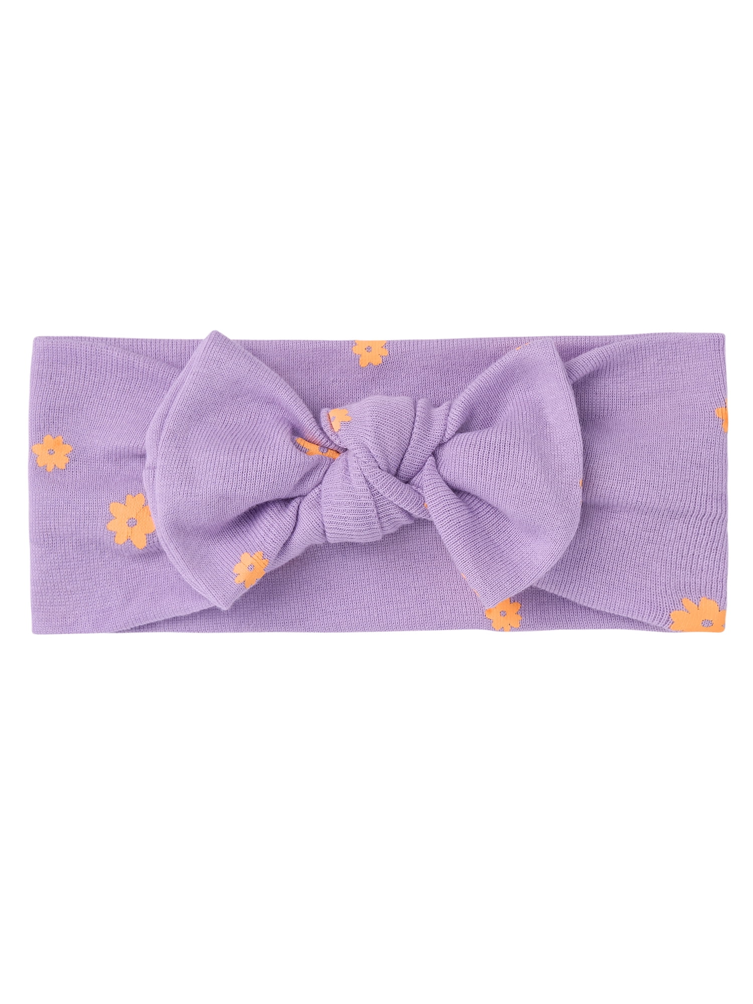 Gerber Baby Girl Cotton Headbands , 2-Pack, One Size