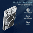 thumbnail image 5 of Entronix [Magnetic] Case Compatible with iPhone 17 Pro – [Glossy] Color Back with Camera Frame Stand, 5 of 5