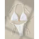 thumbnail image 2 of Bikini de lujo con diamantes de imitación para mujer, bañador Sexy de color naranja y amarillo, traje de baño con Tanga de realce, ropa de baño para playa, 2024, 2 of 5