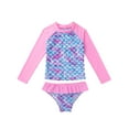 thumbnail image 4 of HULIJA Fish Scales Swimsuit Athletic Rash Guards (Girl's), 4 of 7