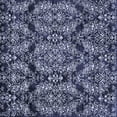 thumbnail image 1 of Ahgly Company Indoor Square Abstract Blue Modern Area Rugs, 6' Square, 1 of 4