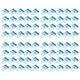 thumbnail image 3 of Binder Clips, 19mm 80pcs Paper Binder Clips  For Office Blue,Green,Rose Gold, 3 of 8