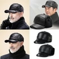 thumbnail image 2 of Baseball Caps Warm Hat Men Sports Hat Winter Hat for Outdoor, 2 of 6