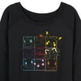 thumbnail image 3 of Pokémon - Character Grid - Women's Lightweight French Terry Long Sleeve Shirt, 3 of 5