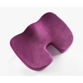 thumbnail image 1 of Coussins de Siège Orthopédiques en Gel Mémoire en Forme de U Violet Effet Rafraîchissant, 1 of 5