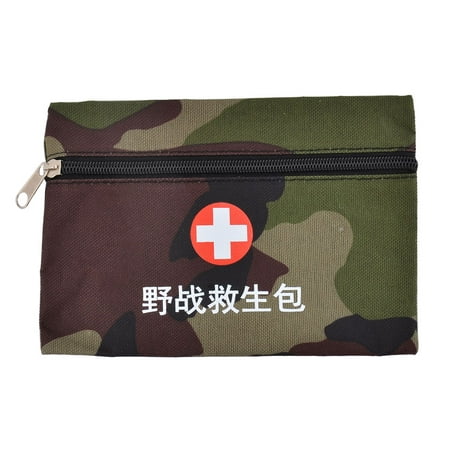 Outdoor Oxford Cloth Camouflage Pattern First Aid Rescue Storage Bag