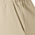 thumbnail image 4 of Levmjia Womens Pants Casual Wide Leg Elastic Waist Cotton Linen Trousers With Pockets Comfortable Loose Fit Pants Spring Summer Home Office Travel Everyday Wear, 4 of 8