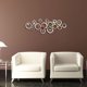 thumbnail image 4 of Piedras Cristal 3D Espejo Adhesivo de pared Acrílico Estéreo Redondo DIY Adhesivo de pared Dormitorio Sala de estar Mural (Plata) Ormromra LN-1712, 4 of 6