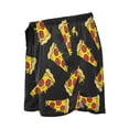 thumbnail image 3 of Pantalones cortos de pijama JHKKU Soft Lounge con estampado de pizza, 3 of 7