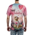 thumbnail image 5 of Hello Valentine’s Day Goldendoodle Flower Crown Romantic Pink Floral All Over Print 3D Shirt Unisex Merch Doodle Dog Lover Gifts Idea - 00031, 5 of 6