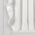 thumbnail image 6 of Lush Decor Linen Ruffle Kitchen Tiers - White - 39 x 24, 6 of 7