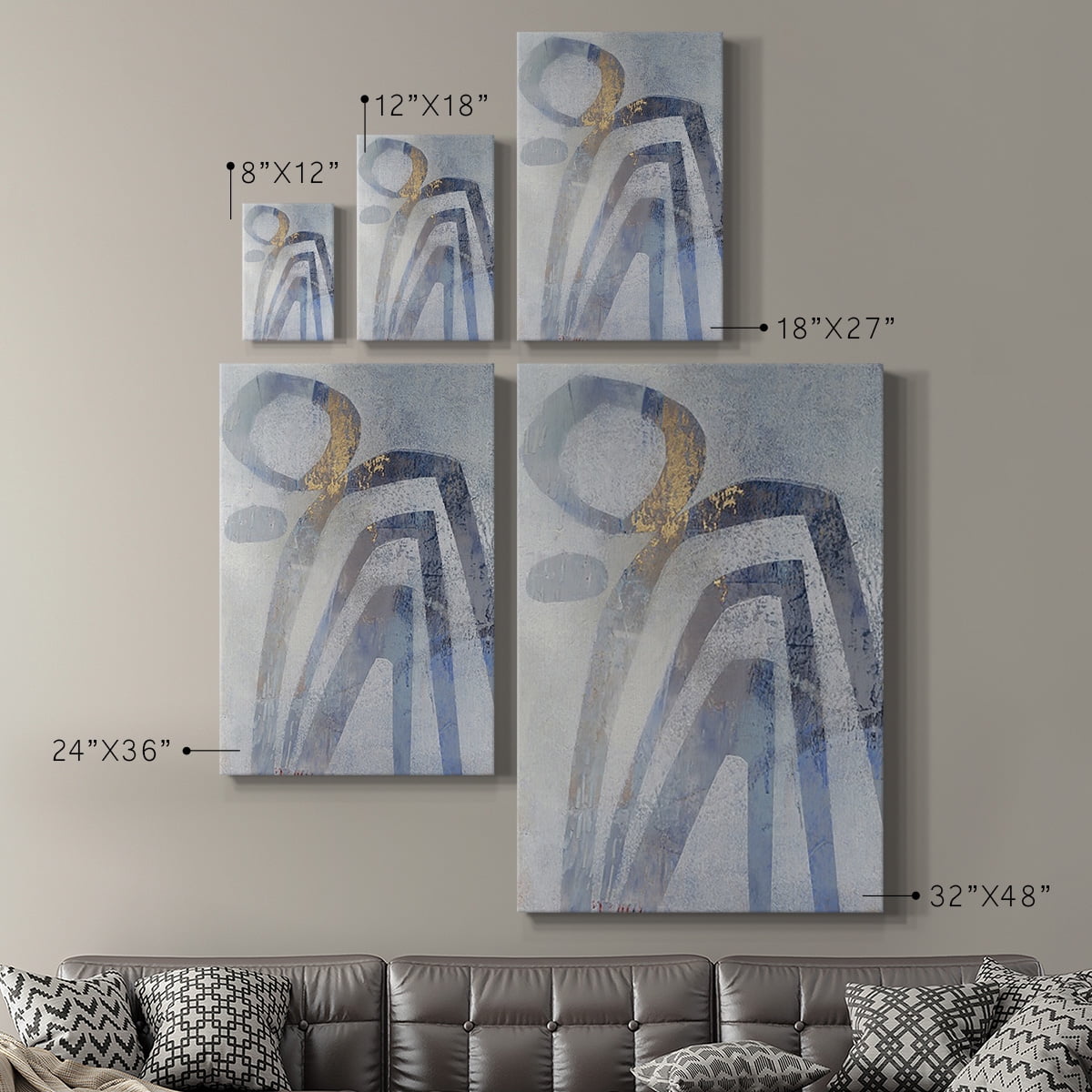 Linx IV Premium Gallery Wrapped Canvas - Ready to Hang
