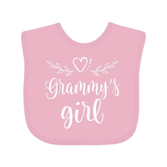 Inktastic Grammy Girl Granddaughter Girls Baby Bib