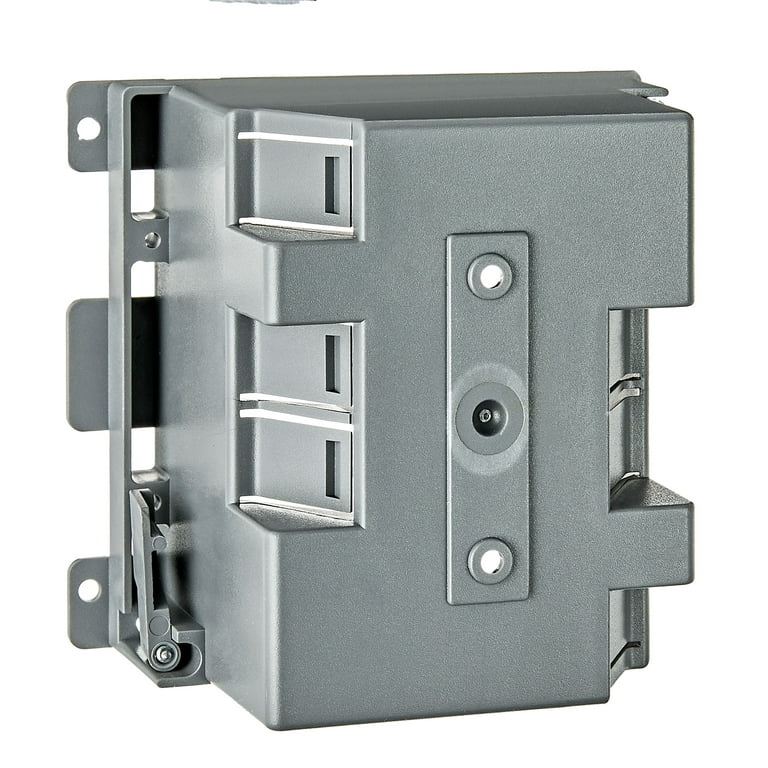 EBig into Energyアソ-トボックスシュリンク Hyper Tough 2 Gang Switch / Outlet Plastic Electrical Box