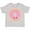 AC-Heather Grey, variant on Light Pink Donut Boys or Girls Toddler T-Shirt
